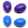 Set of 12 Egg Shakers in 6 Colors, Egg-Shaped Maracas, Educational Toy for Kids, Playtime Instrument, Includes Cleaning Cloth