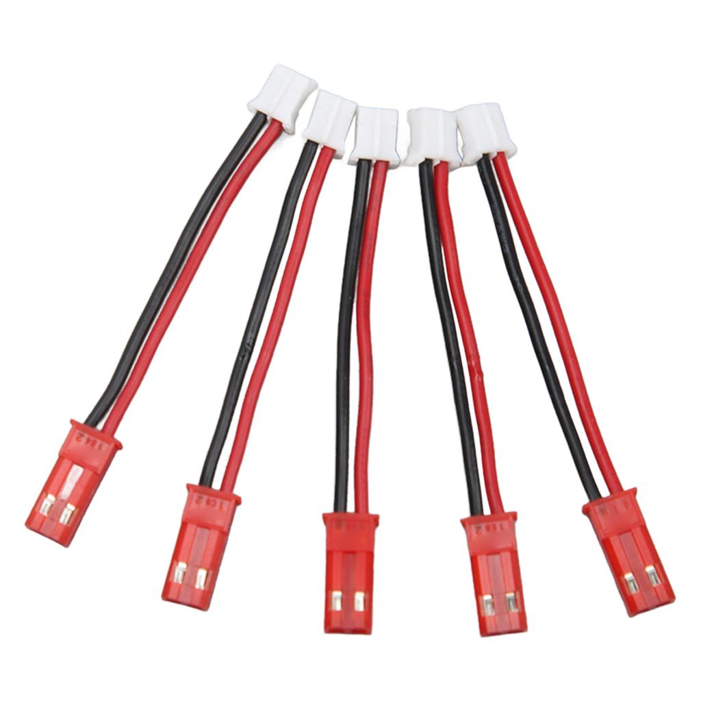 PH2.0 2P auf JST Adapterkabel Stecker auf Stecker RC Batterie Verlängerungskabel für Axial SCX24 1/24 RC Kettenfahrzeug 5 Stück