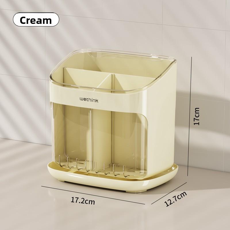 

Новая Современная Простая Напольная Подставка для Кухонных Палочек с Функцией Дренажа и Хранения армия зеленый