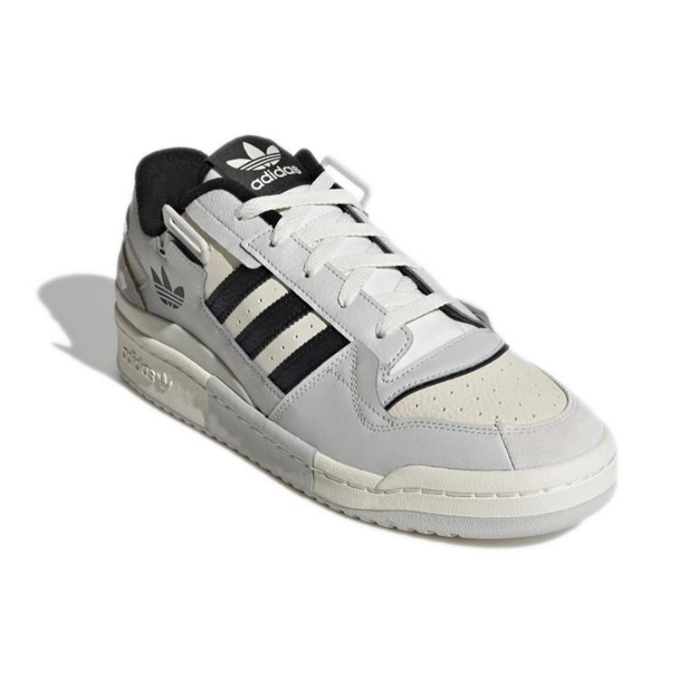 adidas Originals Forum Exhibit Low Grey Black (Unisex) Skate Shoes GX6284