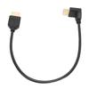 90 Degree Down HD Multimedia Interface Cable 48Gbps Gold Plated Flexible HD 8K HD Multimedia Interface Cable for Laptops