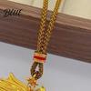 Pegasus Pendant Necklace Gold Tone Winged Horse Mythological Symbol of