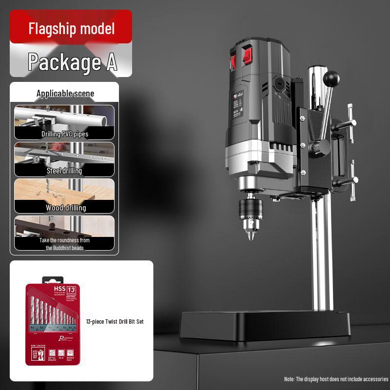 High-Power 220V Industrial-Grade Bench Drill: Multi-Functional Household Drilling Machine