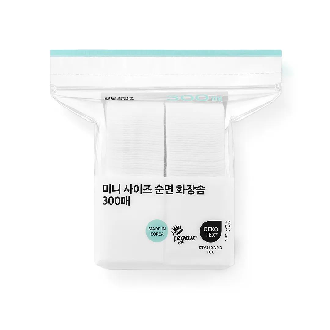 OLIVEYOUNG Mini Size Pure Cotton Puff (300P)