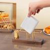 New Wood Tissue Holder Creative Design Elegant Napkin Holder Multifunction Toothpick Box Dining Table
