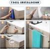 39cm Bathroom Towel Rail Without Drill Adhesive Towel Hanger Stainless Steel Wall-mounted Towel Holder for Bathroom Kitchen