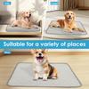 2Pcs Dog Pee Pad Water Absorbent Reusable Pet Training Pad Washable Puppy Bed Floor Mat Diaper Mat Four Seasons Pet Supplies