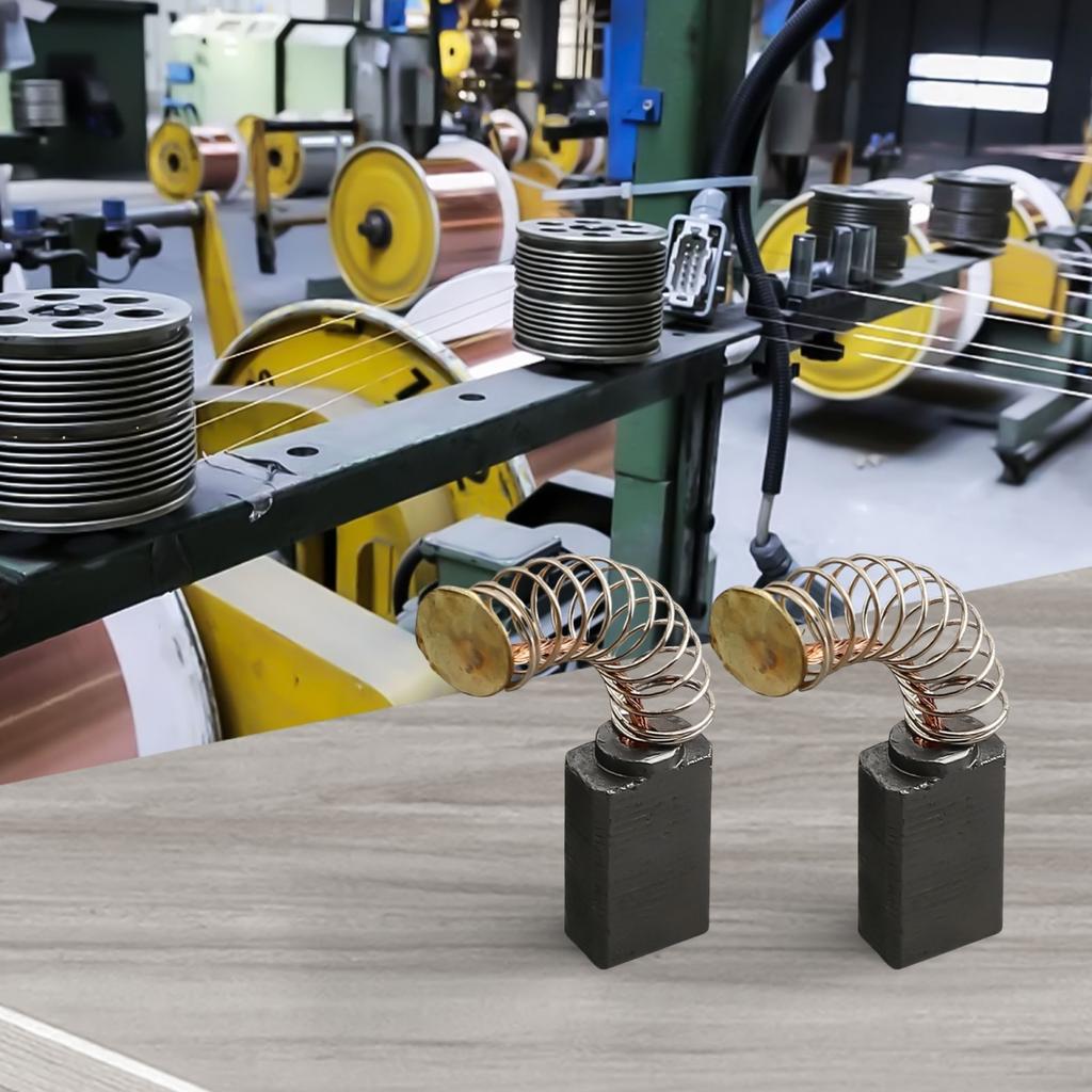 Perii de Carbon de Rezervă pentru Ferăstraie Circulare Bormașini Polizoare 2 buc