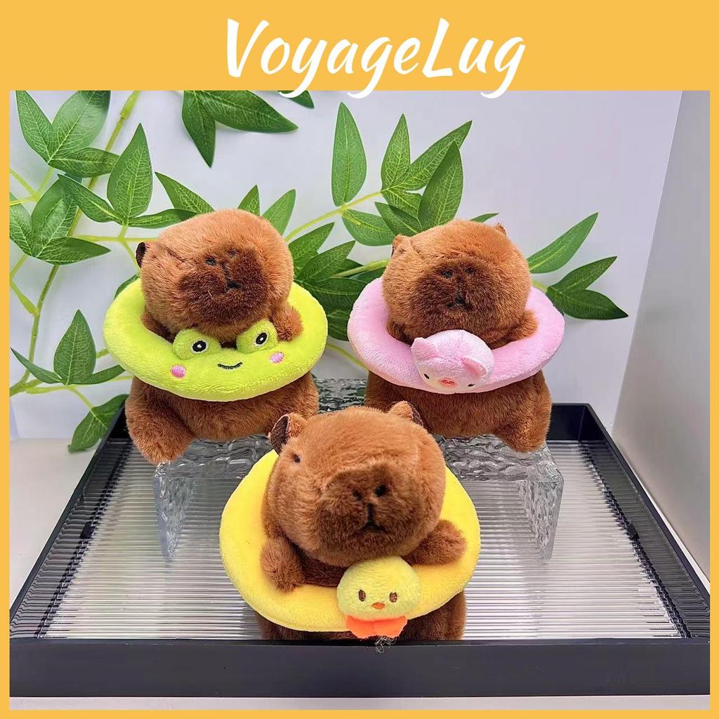 Adorable Capybara Plush Keychain Cute Stuffed Animal Accessory For Girls Bags