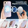 For iPhone 16e Magnetic Case Electroplating Anti-Drop TPU+PC Phone Back Cover