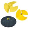 Enhanced Water Flow Impeller For Dolphin Pool Maintenance