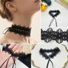 Collier Choker Fleur de Dentelle pour Femmes - Bijoux Coréens