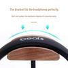 Walnut Wood & Aluminum Alloy Over-Ear Headphone Stand