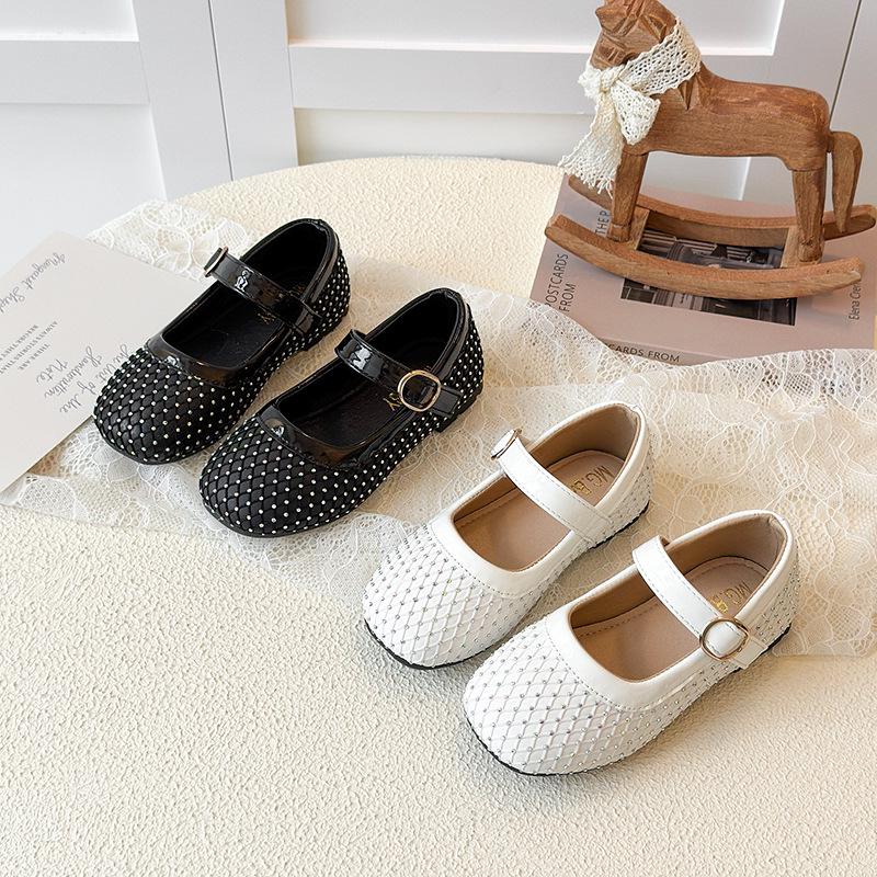 Korean-Style Soft-Soled Leather Shoes for Girls - Spring/Autumn 2025 New Fashion