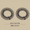 Plastic Full Circle Stretch Flexible Comb Women Girls Teeth Hair Accessories For Travel Makeup Bath For Swimming