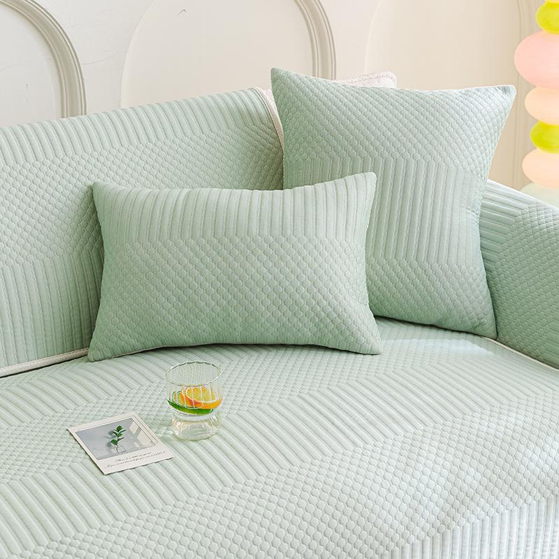 Sofa Cover  New Summer Combination Sofa Universal All-Inclusive High-End Sofa Cover Cool Sofa Cushion