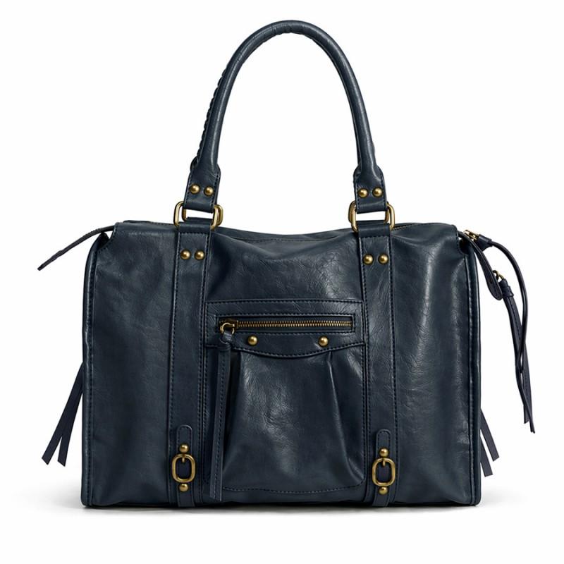 Large Capacity Retro Motorcycle Style Tote