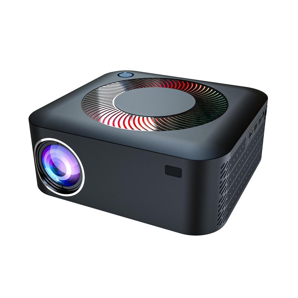 X5 Projector, 4K Support Native 1080P, 400 ANSI Lumens, Dual-Band WiFi, Bluetooth 5.0, 4-Point Keystone Correction, 200-inch Display, LED Light Source