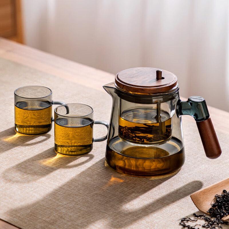 Qiwei Glass Tea Infuser Pot