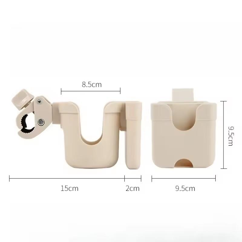 Baby Stroller Cup Holder Phone Holder Outside Travel Universal Pram Baby Stroller Accessories U-Shaped Baby Bottles Rack