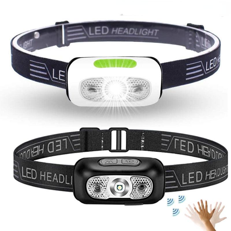 Buy Rechargeable LED Headlamp Body Motion Sensor Headlight Camping