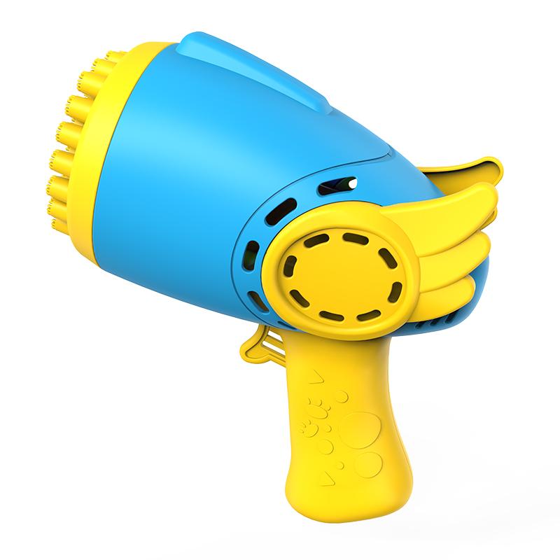 Children's Bubble Machine Parent Child Outdoor Handheld Bubble Gun Children's Christmas Gift Without Battery and Bubble Water