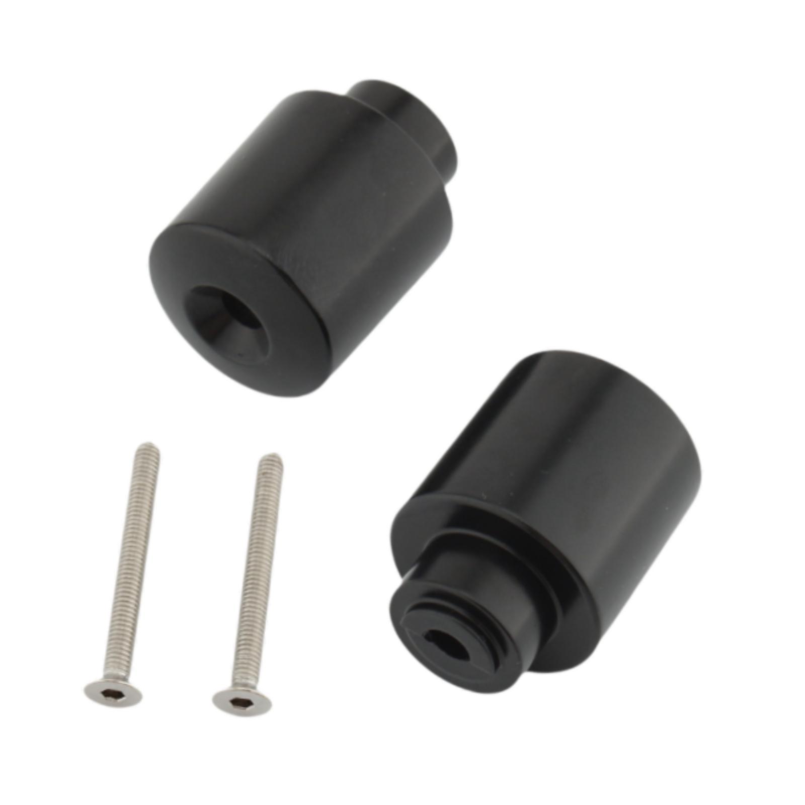 

2Pcs Motorcycle Handlebar Grips End Plug with Screws Professional Hand Grip Bar Ends for Honda CBR VFR800 RC51 Vtr CBR929rr