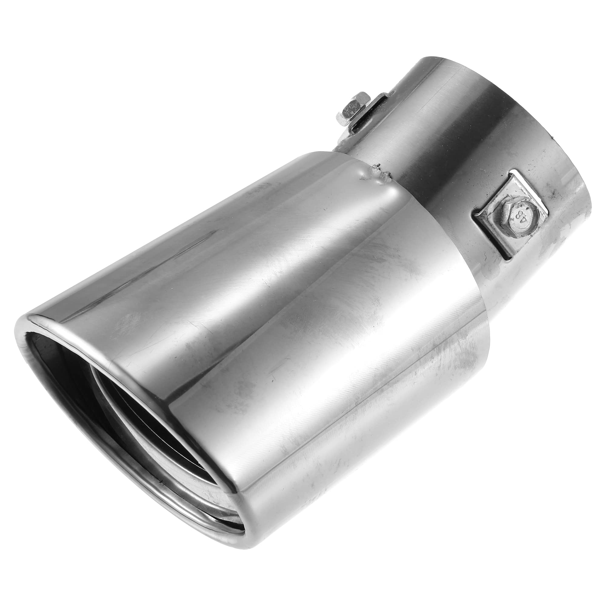 Резак для выхлопной трубы ABSOPRO, Выхлопная труба, Направленный вниз, Универсальный, Для наружных аксессуаров автомобиля, Овальный
