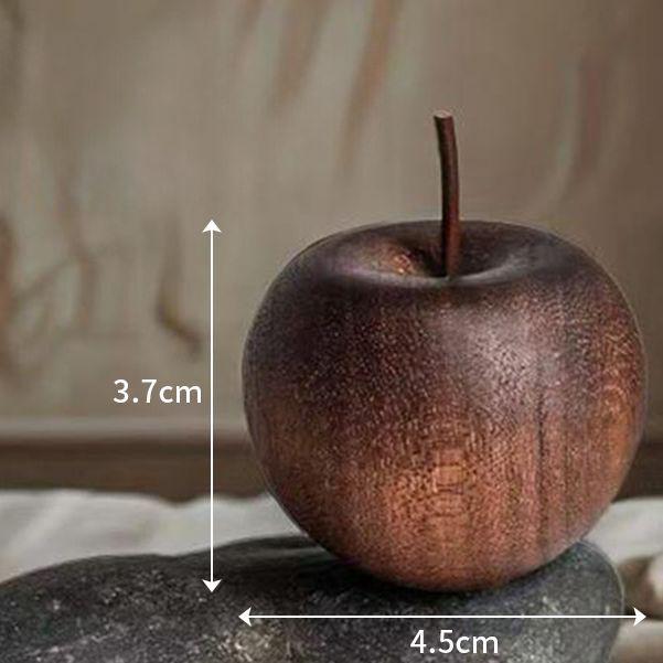 

Apple Advanced Fireless Aromatherapy Diffuser: Long-lasting Wood Ornament for Home, Bedroom, and Car.