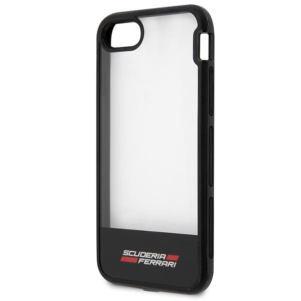 Ferrari Hardcase Fehcp7Bisbk Iphone 7/8/Se 2020 / Se 2022  Transparent Black