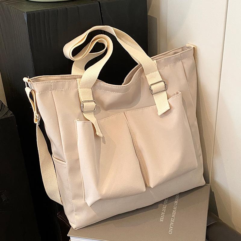 Uniwersalna torba dojazdowa o dużej pojemności, torba płócienna, nowa torba na ramię, torba typu crossbody