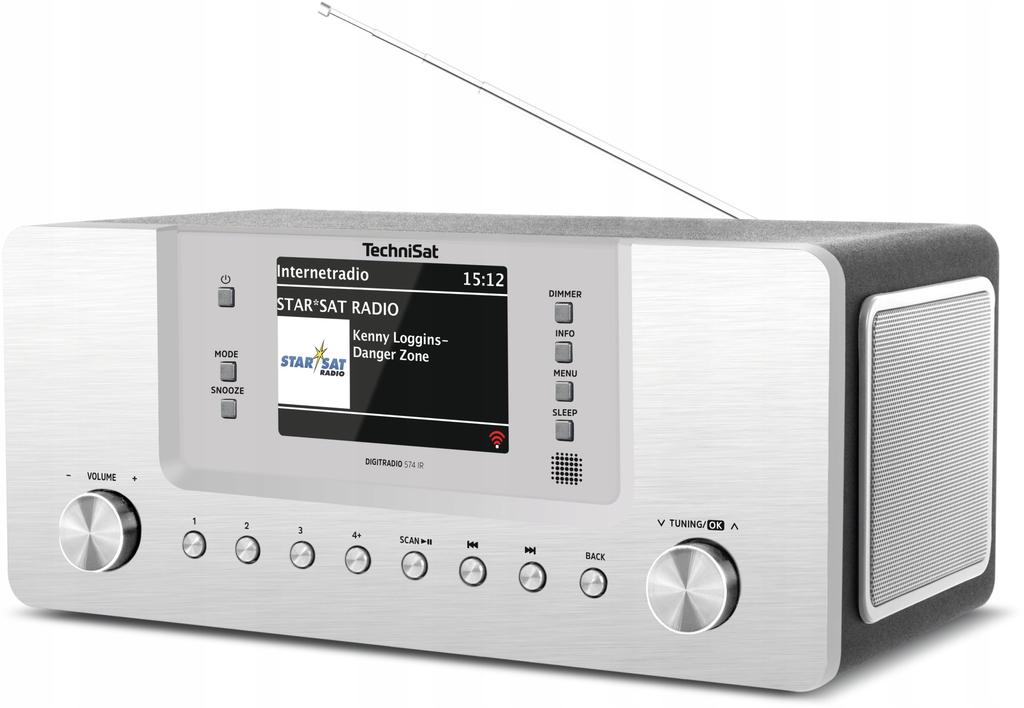 TechniSat DIGITRADIO 574 IR DAB+ FM Internet Radio Bluetooth 4" Screen