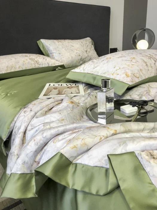 Tencel air conditioner quilt 4-piece summer washable silk summer cool quilt thin sleeping naked ice silk summer quilt