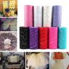 6in X 10Yards/Set Glitter Sequin Tulle Roll Wedding Decoration Fabric Tutu Dress DIY Organza Baby Shower Party Supplies Material