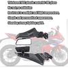 For CBR500R 600R 600RR 2025 2024 Motorcycle Invisible Winglet Mirror Kit Adjustable Rearview Mirror Wind Wing Reflector Spoiler Rearview Mirror