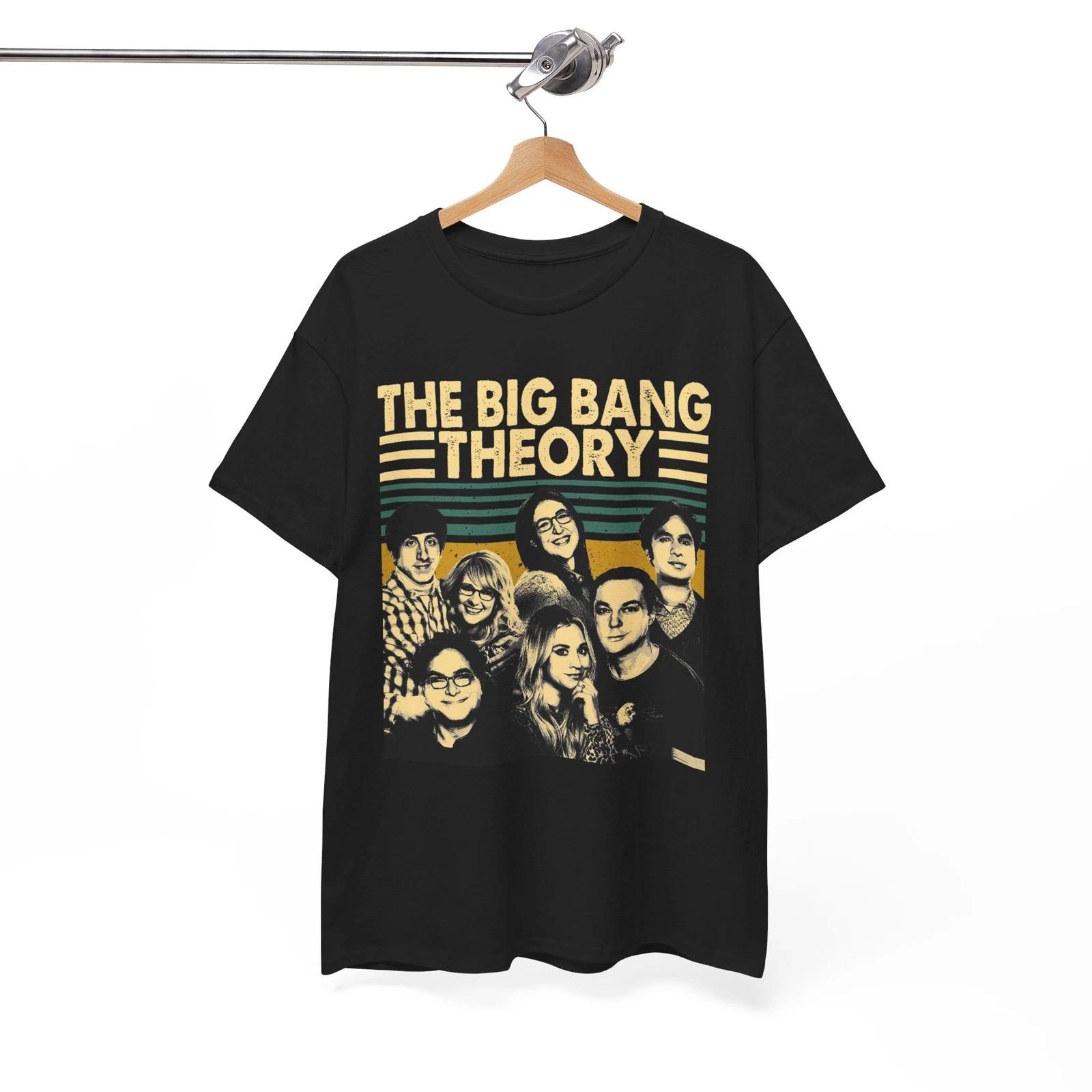 The Big Bang Theory Vintage T-Shirt, Music Shirts, Gift For Friends, Unisex Tee XL