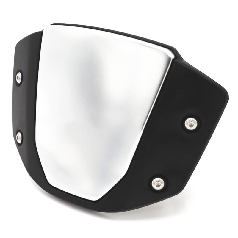 Motorcycle Cruiser Windshield Windscreen with Mounting Kit for CB650R 2019-2021 CB1000R 2018-2021