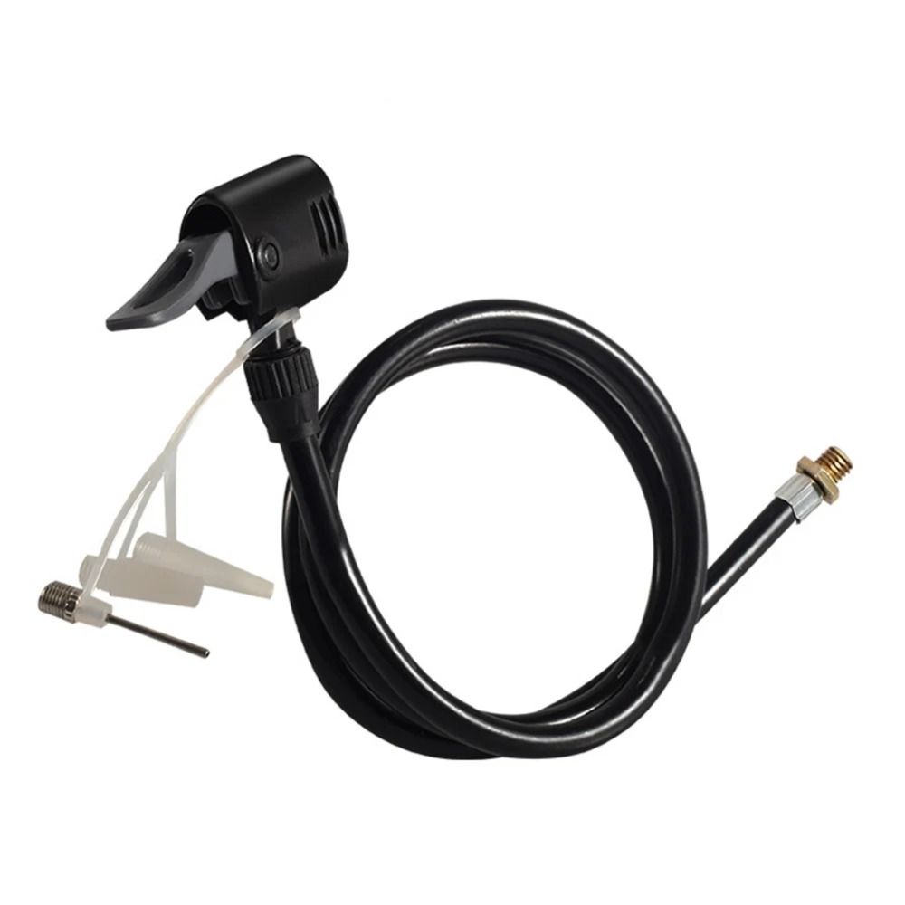 Lengthened Bicycle Pump Hose French Nozzles Air Pump Extension Tube Bicycle Parts