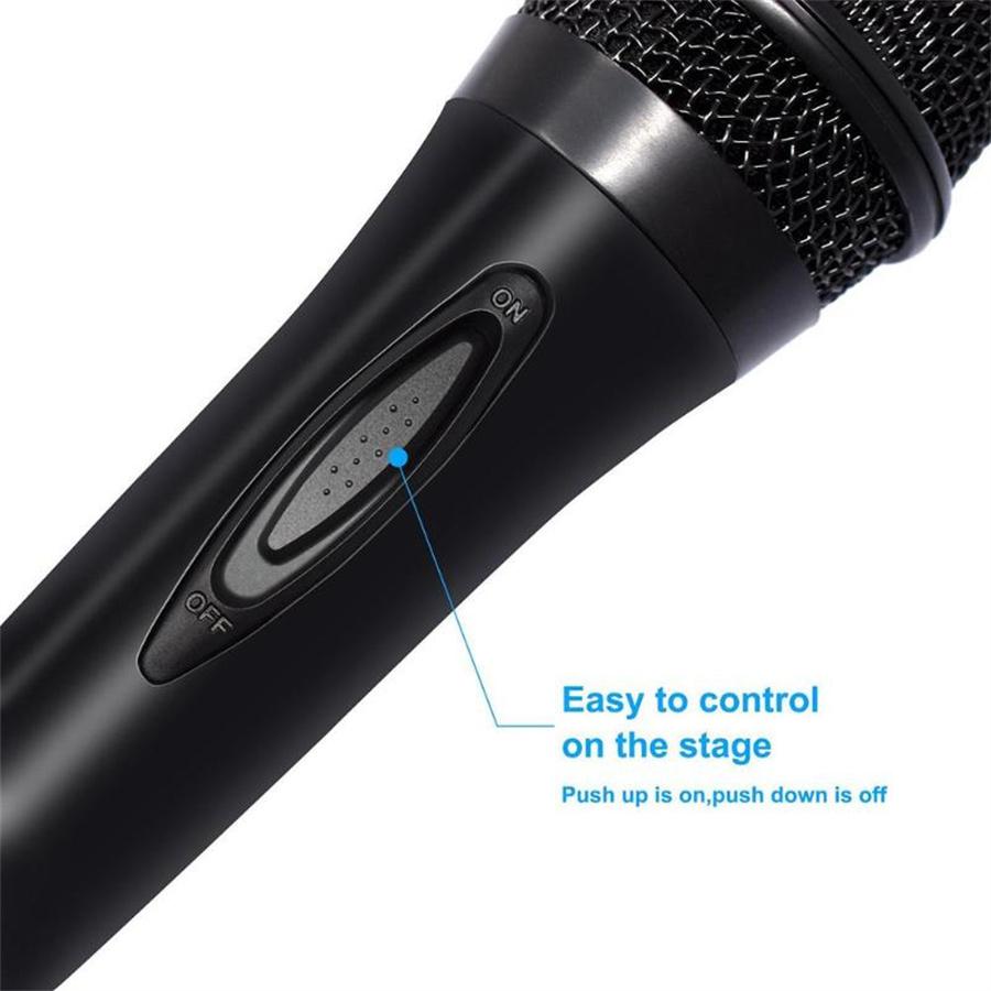 USB Wired 3m/9.8ft Microphone High Performance Karaoke MIC for PC Microphones