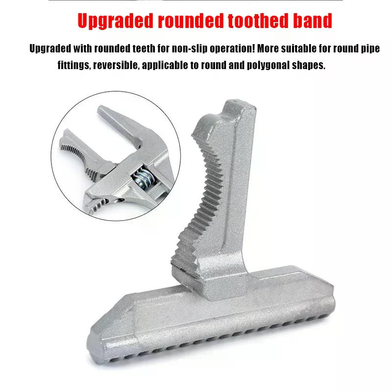 Multifunctional Adjustable Wrench For Bathroom Plumbing Repair Hand Tool