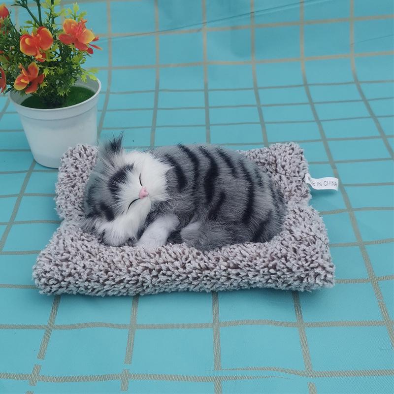 

Плюшевая игрушка «Мяукающий кот» с мешочком бамбукового угля, украшение для детей