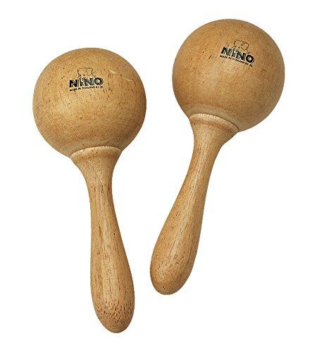 NINO NINO8 Medium Wooden Maracas (Official Japanese Product)