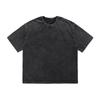 270g Heavyweight Retro Distressed Unisex T-Shirt - Slimming Washed, Loose Drop Shoulder, Korean Style, Short Sleeve for Summer