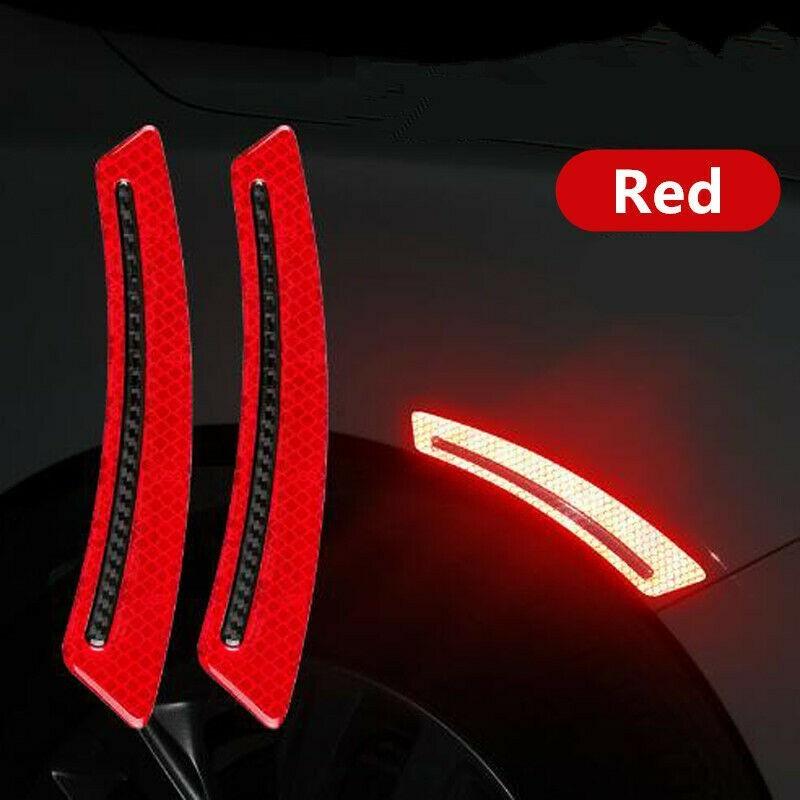 18.5*3.5cm Reflective Car Stickers 2Pcs Car Decals