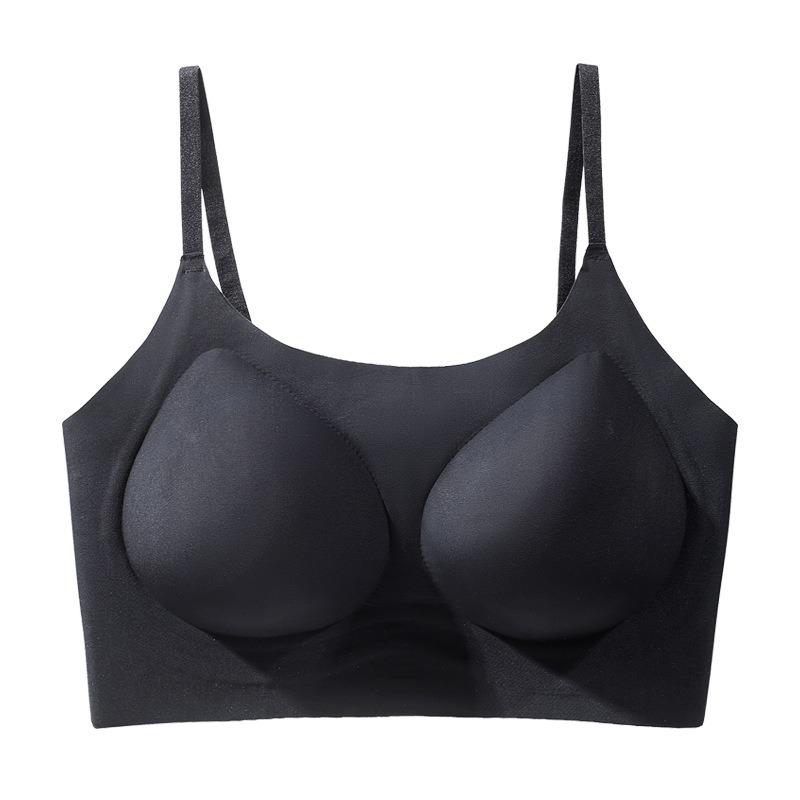 Women Invisible Seamless Wireless Back Beauty Breathable Comfortable Sports Bra