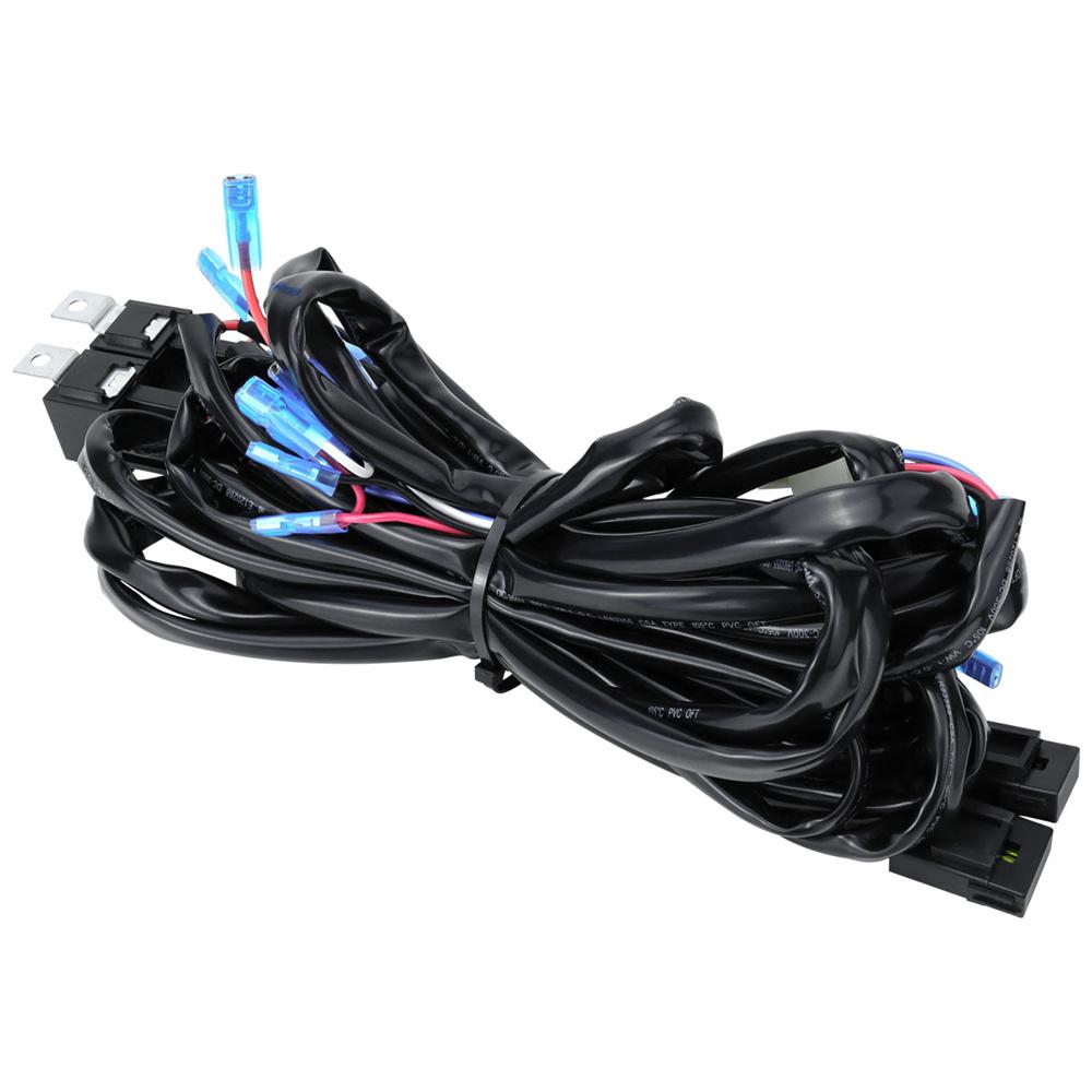 12V 16AWG LED-Lichtleisten-Kabelbaum-Kit für Autos, Boote, ATVs, Lkw