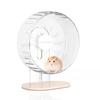 BUCATSTATE Hamster Exercise Wheel 21cm Silent Wheel Starlight All Clear Quiet Type Stable Easy To Run On Compatible Transparent Cute Large Diameter Wh