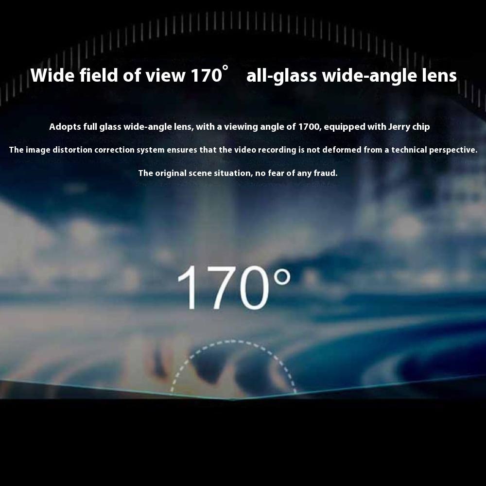 3,16 palcový záznamník jízdy WIFI dvojitý záznam 1080P přední a automobilový infračervený záznamník nočního vidění