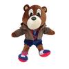 The 25-30cm Kanye Dropout Bear Teddy Bear Plush Toys Kanye West Graduation Soft Stuffed Home Room Decor Birthday Gift