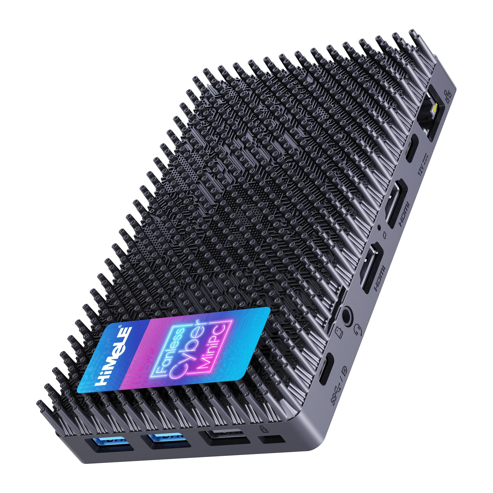 

HiMeLE N150 Fanless Mini PC with Cyber X1 OS to 4 8GB DDR4 128GB Desktop 4K triple display dual HDMI WiFi (up 3.6GHz cores/4 threads), RAM, storage,